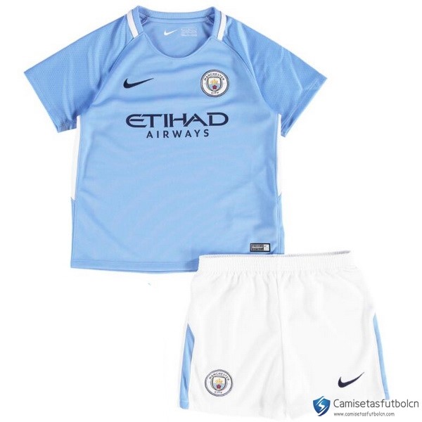 Camiseta Manchester City Niño Primera equipo 2017-18